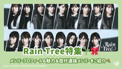 Rain Tree (레인트리) 멤버들의 프로필 & 매력 & 선발 멤버를 소개합니다!
