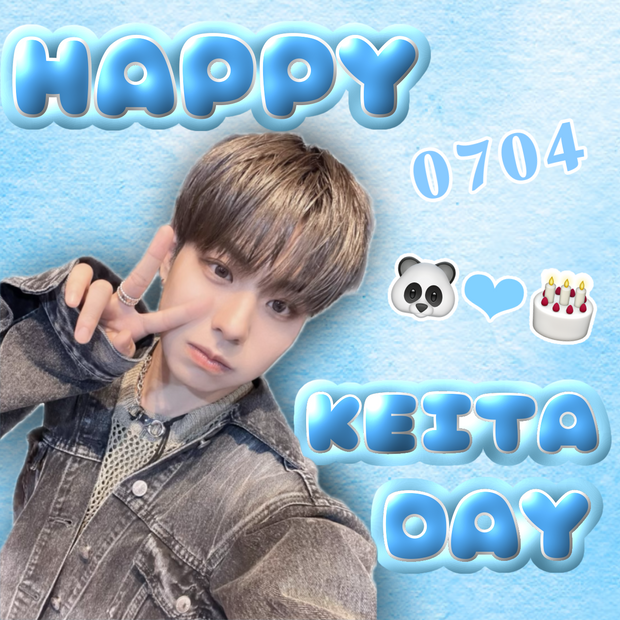 KEITA 23th birthday project🐼❤︎🎂 